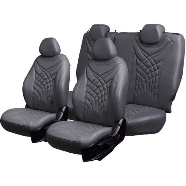 Чехлы Премиум Экокожа Байрон Президент|Жук на Nissan Sentra 7 (B17) 2012-2017 г.в.