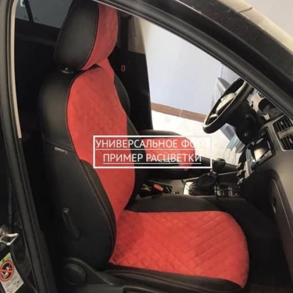 Чехлы Автопилот Алькантара Ромб на BMW X1 (E-84) с 2009-2015