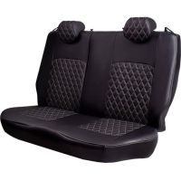 Чехлы Экокожа Турин Ромб на Nissan Sentra 7 (B17) 2012-2017 г.в.