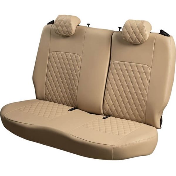 Чехлы Экокожа Турин Ромб на Nissan Sentra 7 (B17) 2012-2017 г.в.