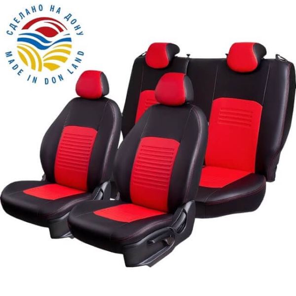 Чехлы Экокожа Турин Классик на ВАЗ 2107 (1982-2012) Чехлы Экокожа Турин Классик на ВАЗ 2107 (1982-2012)